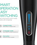 Handheld Back Massager For Pain Relief Deep Tissue, Electric Massager Cordless With Rechargeable Design For Neck, Shoulder, Foot, Leg, Calf Gifts For Women, Men, Mh460