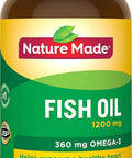 Nature Made Fish Oil 1200 Mg (360 Mg Omega-3) 200 Liquid Softgels