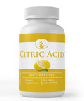 PURE ORIGINAL INGREDIENTS Citric Acid, (100 Capsules) Always Pure, No Additives Or Fillers, Lab Verified