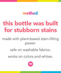 Method Stain Remover + Clear 6 Ounce 1 pack Packaging May Vary