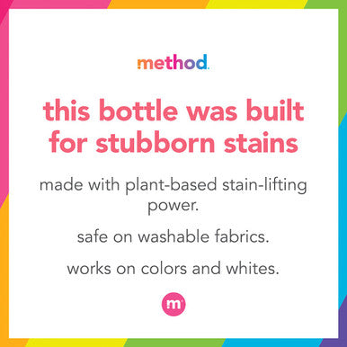 Method Stain Remover + Clear 6 Ounce 1 pack Packaging May Vary
