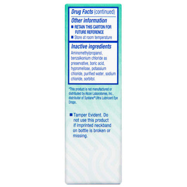 Rite Aid Lubricant Eye Drops 0.5 fl oz | Polyethylene Glycol 400 0.4%, Propylene Glycol 0.3% | Eye Lubricant Drops for Dry Eyes | High Performance Eye Care for Dry Eyes | Refreshes Eyes