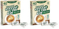 In The Raw Stevia Organic Stevia Sweetener Packets 40 Ct Zero Calorie Stevia Sugar Substitute Packets No Erythritol or Artificial Flavors USDA Organic Non-GMO Project Verified Vegan (Pack of 2)
