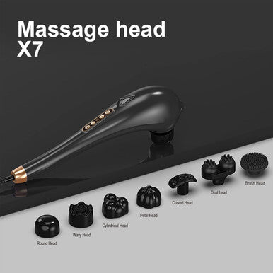 Back Massager, Deep Tissue Massager, Massager For Pain Relief, Hand Held Massager, Electric Percussion Body Massage Machine, Handheld Massage Tool