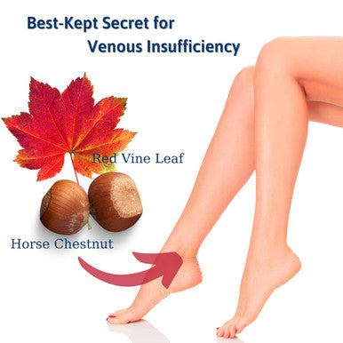 Vinatura Red Vine Leaf Extract - Horse Chestnut, 1300Mg/Serving *Usa Made And Tested* Circulation And Vein Support For Healthy