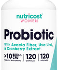 Nutricost Probiotic for Women 10 Billion CFU 120 Capsules
