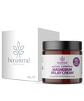 Benatural Essentials All Natural Magnesium Relief Cream 100g | Soothes Muscles & Improves Sleep | Made in The UK | pH Balanced