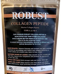 Robust Collagen Peptide Robust Pure Hydrolyzed Marine Collagen Peptide Quality.Type 1 2 3 and 4 Low Molecular Weight Maximum Bioavailability and Optimal Absorption.Kosher OU 11 Ounce