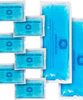 Icewraps 4"X10" Reusable Perineal Ice Packs For Postpartum Recovery And 3"X5" Gel Ice Packs For Injuries | Hot Cold Gel Pads For First Aid Hemorrhoid Or Postpartum Kit | Soft Flexible Ice Packs
