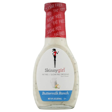 Skinnygirl Sugar Free Gluten Free Avocado Oil Salad Dressing, Creamy Caesar, 11.5 Ounce