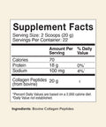 Great Lakes Wellness Collagen Peptides Powder for Skin Hair Nails Joints and Digestion Unflavored 16 Oz