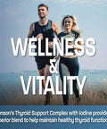 Bronson Thyroid Support Complex With Iodine - Healthy Thyroid Function, Immune System, Thyroid Hormone Levels - 180 Capsules