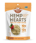 Manitoba Harvest Hemp Hearts, Shelled Hemp Seeds - 16oz - 10g Plant Protein & 12g Omega 3 & 6 per 30g serving - Easy to Digest with 9 Amino Acids - Gluten Free, Non-GMO Project Verified