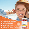 Vitauthority Vitamin D3 Gummies Best Tasting Vitamin D D3 Gummy Vitamins 60 Chews