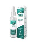pH-D Feminine Health - Boric Acid Body Fresh Spray - Vegan, Paraben-Free, Plant Based - Rose Vanilla Scented - 3Oz.