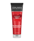 John Frieda Radiant Red Red Boosting Shampoo Daily Shampoo Helps Enhance Red Hair Shades 8.3 Ounce With Pomegranate And Vitamin E