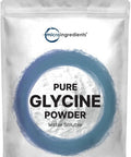 Micro Ingredients Glycine Powder 1KG (2.2 Pounds) Glycine 1000mg Per Serving Supports Restful Sleep and Neurotransmitter Water Soluble and Products of USA