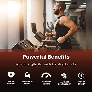 Nitric Oxide Supplement with L Arginine Citrulline Malate AAKG Pine Bark & Grape Seed Extract - NO Booster for Muscle Growth Strength Vascularity Energy & Blood Flow Vegan Capsules