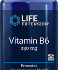 Life Extension Vitamin B6 250 mg, 100 Vegetarian Capsules