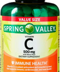 Spring Valley Vitamin C 500 Milligram with Rose Hips 250 Tablets