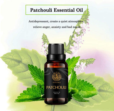 Patchouli Oil for Diffuser, 30ml Therapeutic Grade Patchouli Essential Oil for Diffuser, 100% Pure Patchouli Essential Oil for Humidifier, 1oz Essential Oil Patchouli Fragrance for Massage