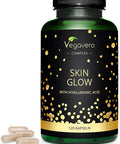 Antioxidant Supplement VegaveroÃƒâ€šÃ‚Â® | Skin Health & Collagen Formation* | with Hyaluronic Acid, Trans Resveratrol, Q10, Vitamin C | Vegan