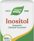 NatureS Way Inositol 500 Mg Per Serving 100 Capsules