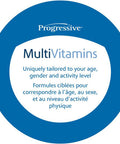 Progressive MultiVitamins Prenatal Formula - 60 Capsules | Made with Vitamins K2 and D3, Folic Acid, Whole Food Concentrates, Ginger, Cranberry, GHA and Flax Seed