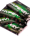 HYPERGY Mint 6 Pack - Natural Energy Supplement Without the Crash - Caffeine Gummy with Taurine - Sugar Free Gluten Free - Helps to Boost Energy Stamina Focus - Workout Supplement - 36 Gummies