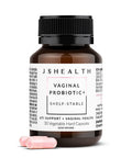 JSHealth Vitamins Vaginal Probiotic Supplement - Supports Urinary And Vaginal Health Shelf Stable Yeast Infection Treatment For Women (30 Capsules)