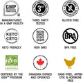 Organika Chicken Bone Broth Powder- Range And Vegetarian Fed Chickens- Keto Friendly, High Protein And Mineral Content- 300G