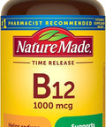 Nature Made Vitamin B12 1000 Mcg Dietary Supplement For Energy Metabolism Support 75 Time Release Tablets 75 Day Supply