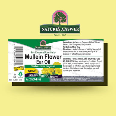 Nature'S Answer Alcohol- Mullein Flower Ear Oil