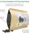 Fullchea - Milk Oolong Tea - Oolong Tea Loose Leaf - Taiwan High Mountain Tea Jin Xuan Milk Oolong - Naturally Milky and Silky Aroma - Health Tea - 8oz / 226g