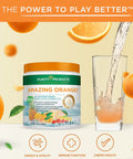 Amazing Oranges Powder by Purity Products Power Packed with Vitamin C Vitamin D Calcium Magnesium Potassium Fiber Electrolytes and Bio Flavonoids 30 Day Supply