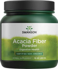 Swanson 100% Organic Acacia Fiber Powder 10 Ounce (284 g) Pwdr