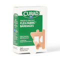 Curad Flex-Fabric Finger and Knuckle Bandages Assorted Sizes Box of 20