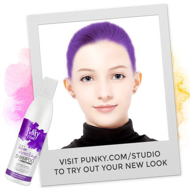 Punky Colour Purpledacious 3in1 Color Depositing Hair Cleanser Conditioner with Shea Butter and Pro Vitamin B that helps Nourish and Strengthen Hair 8.5 fl oz.