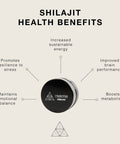 CYMBIOTIKA Pure Shilajit Resin with Elemental Gold, Immune & Digestive Support Supplement, Contains Fulvic , Brain Booster for Focus & Energy, 15 Grams
