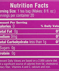 Triple Leaf Tea Bags Hibiscus White Mulberry, 1.34 Oz, 20 Count