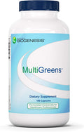 Nutra BioGenesis - MultiGreens - Multivitamin Superfood Green Supplement - 180 Capsules
