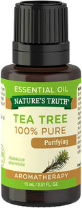 Nature's Truth Aromatherapy 100% Pure Essential Oil, Tea Tree, 0.5 Fl Oz