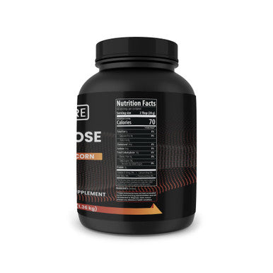 PURE ORIGINAL INGREDIENTS Dextrose, 3 Lb, No Magnesium Or Rice Fillers, Lab Verified