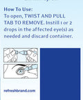 Refresh Celluvisc Lubricant Eye Drops Single-Use Containers 30 ct By A&Z Pharmaceutical