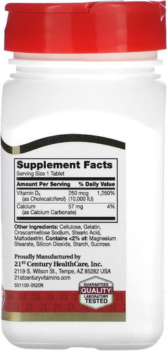 21st Century Century Ultra Strength D3-10,000 IU, 110 ea