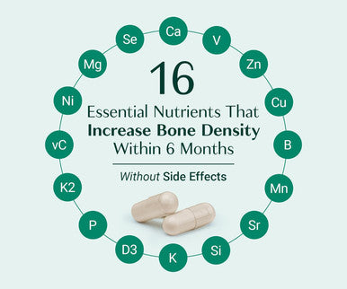 Algaecal - Bone Builder Pack For Bone Density Increase, Clinically Supported Plant Based Calcium Supplement & Strontium, Vitamins K2 (100Mg), D3 (1600 Iu), Magnesium & 16 Nutrients For Bone Health