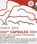 Red Reishi Mushroom Capsules | 500mg | 180 Count | Ganoderma lucidum | Organic ing Body Mushroom Extract | Supports a Healthy Immune System