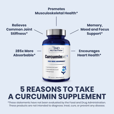 1MD Nutrition MoveMD CurcuminMD Plus Bundle Doctor Formulated with Collagen Turmeric Curcumin and Boswellia Serrata Joint Health Supplement