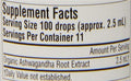 Planetary Herbals Ashwaganda Herbal Extract Liquid, Lemon, 1 Fluid Ounce