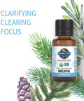 Garden of Life Essential Oils 100% Organic Breath Clearing 0.5 Fl Oz